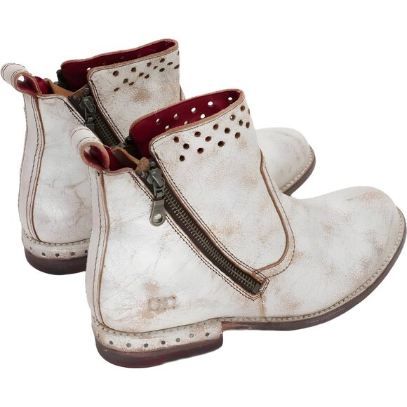 BED STU Almond Mason Lotus Rustic Ankle Boot Women's US 8.5 - Picture 3 of 6